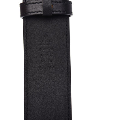 Gucci Calfskin Double G 40mm Belt 95 38 Black 5 of 6
