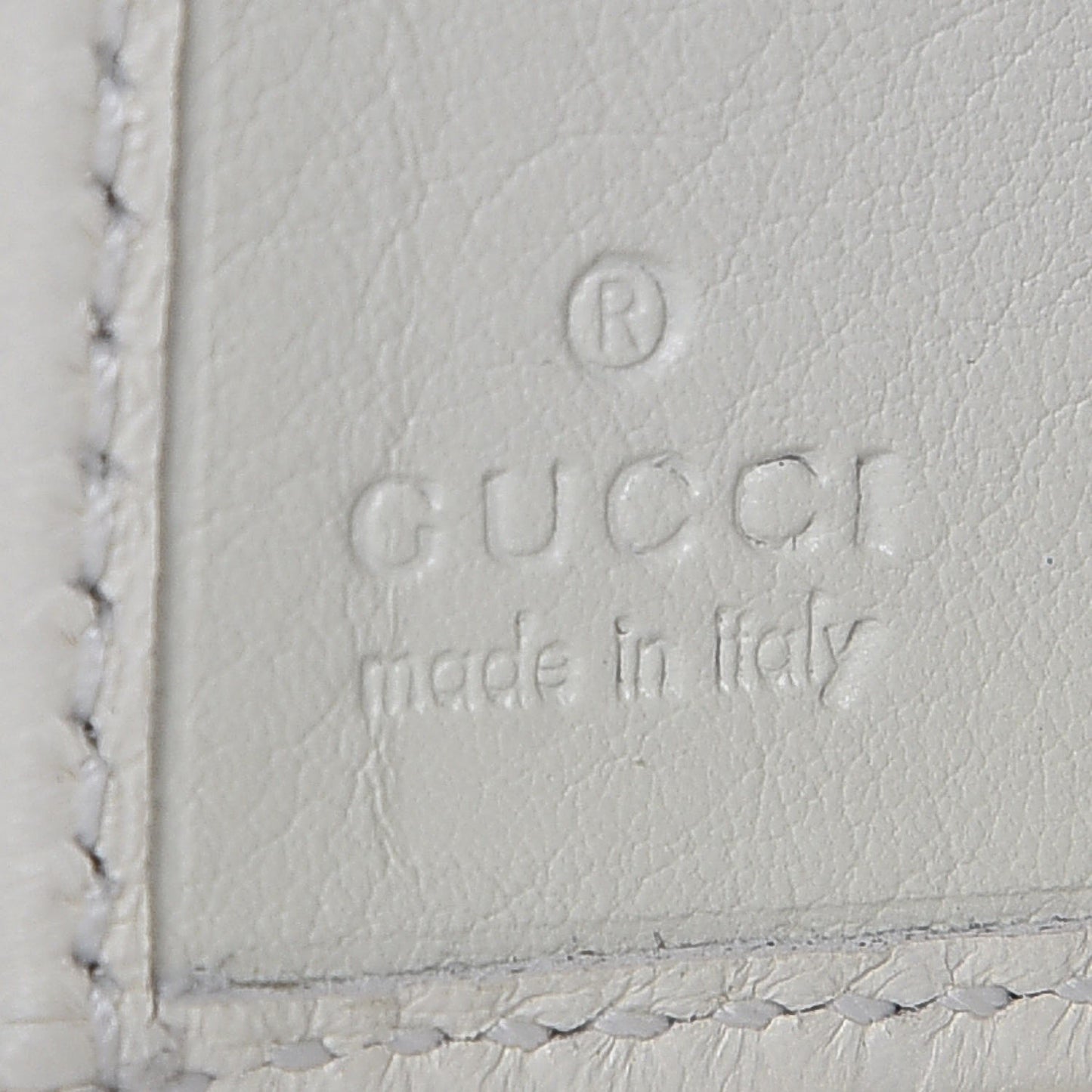 Guccissima Small Notebook White