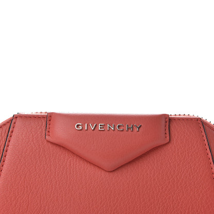 Givenchy Sugar Goatskin Nano Antigona Coral 9 of 9