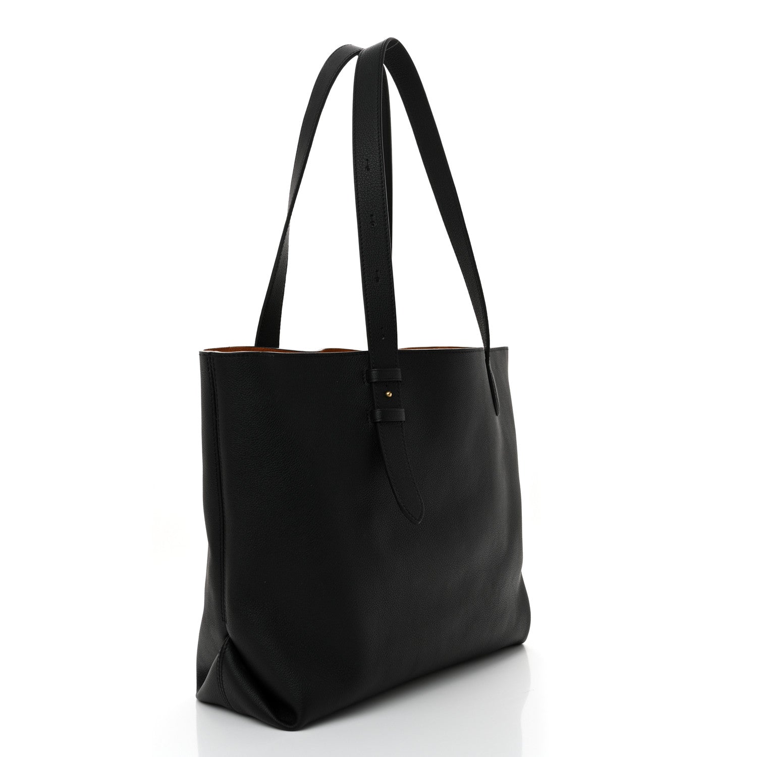 Louis Vuitton Grained Calfskin Low Key Cabas MM Black 4 of 11