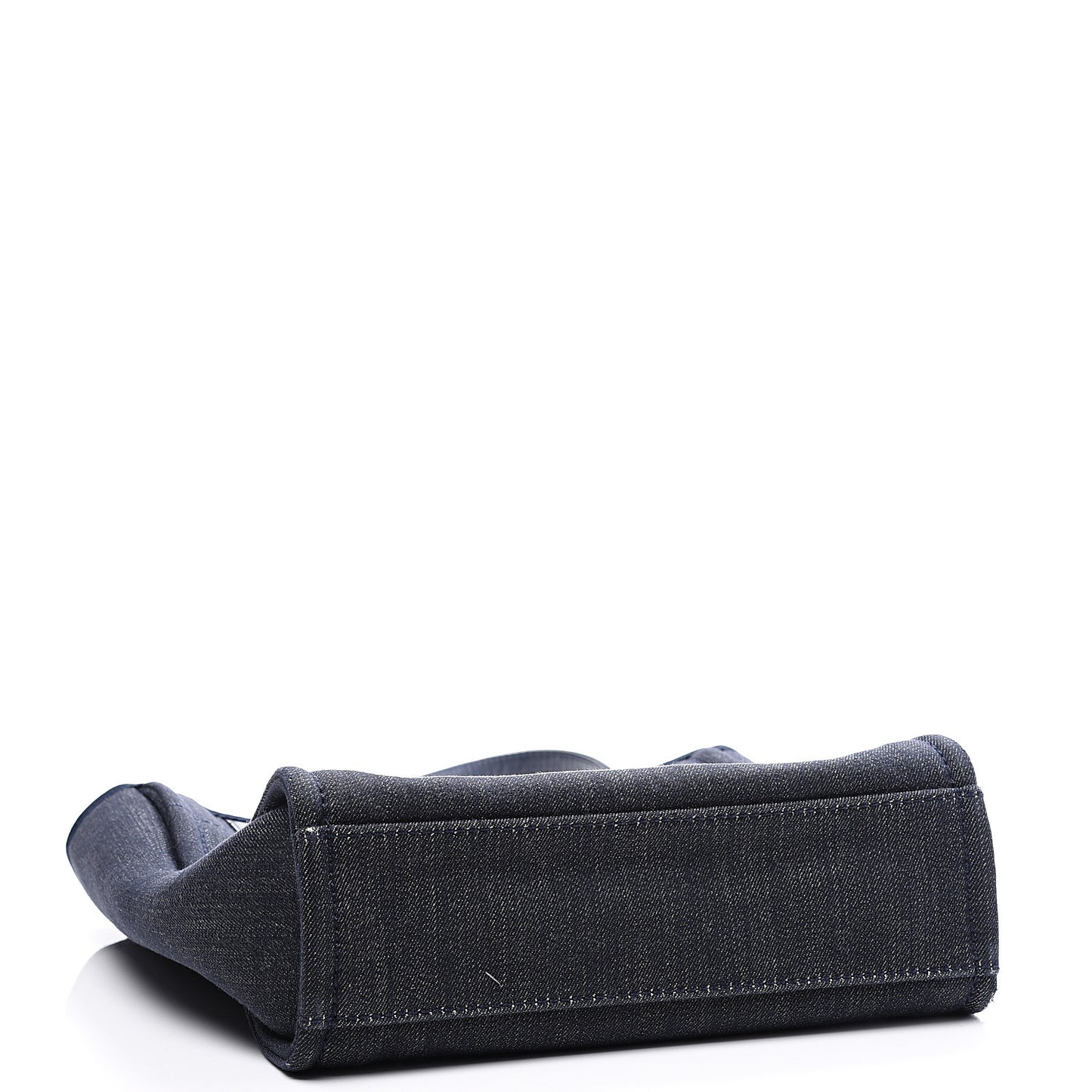 Denim Mini Deauville Tote Dark Blue