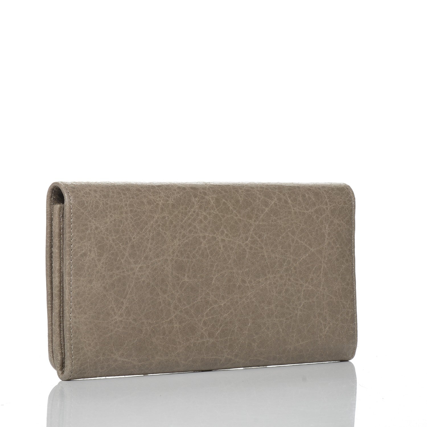 Balenciaga Agneau Classic Hardware Money Wallet Papyrus 3 of 12
