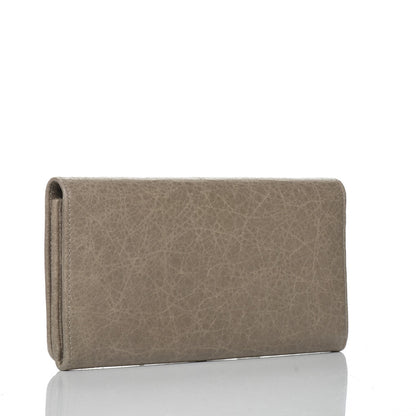 Balenciaga Agneau Classic Hardware Money Wallet Papyrus 3 of 12