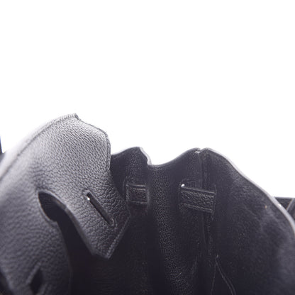 Hermes Togo Birkin 25 Black 11 of 34