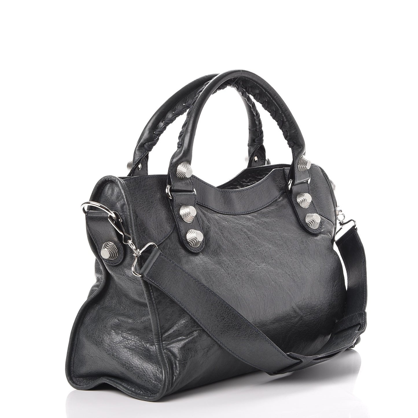 Agneau Giant 21 Silver Hardware City Anthracite