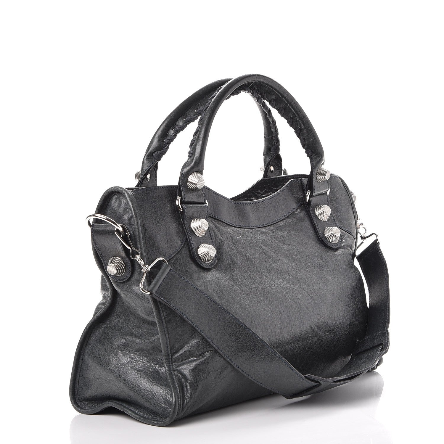 Balenciaga Agneau Giant 21 Silver Hardware City Anthracite 4 of 8