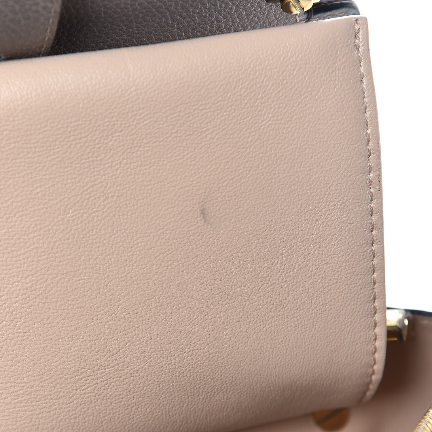 Chloe Calfskin Medium Clare Top Handle Bag Motty Grey 8 of 13