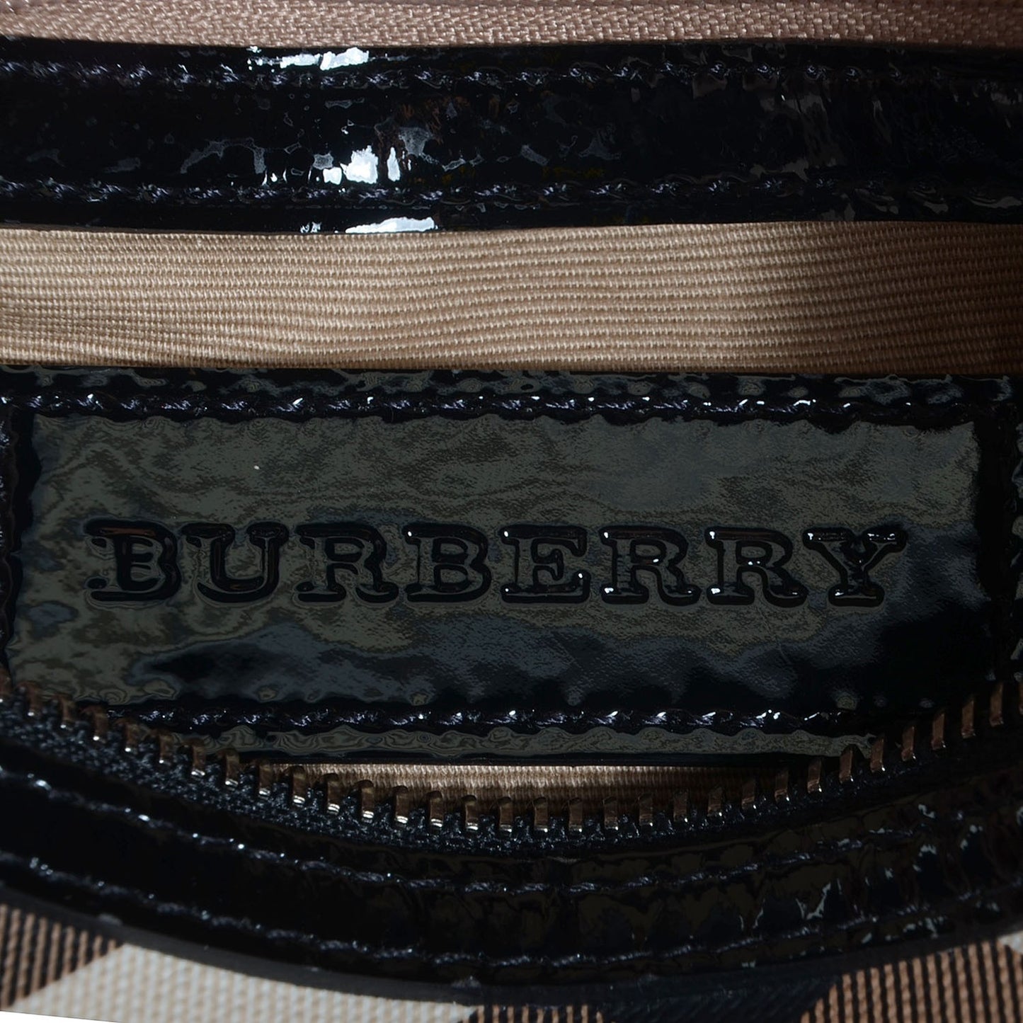 Nova Check Small Chester Bowling Bag Black
