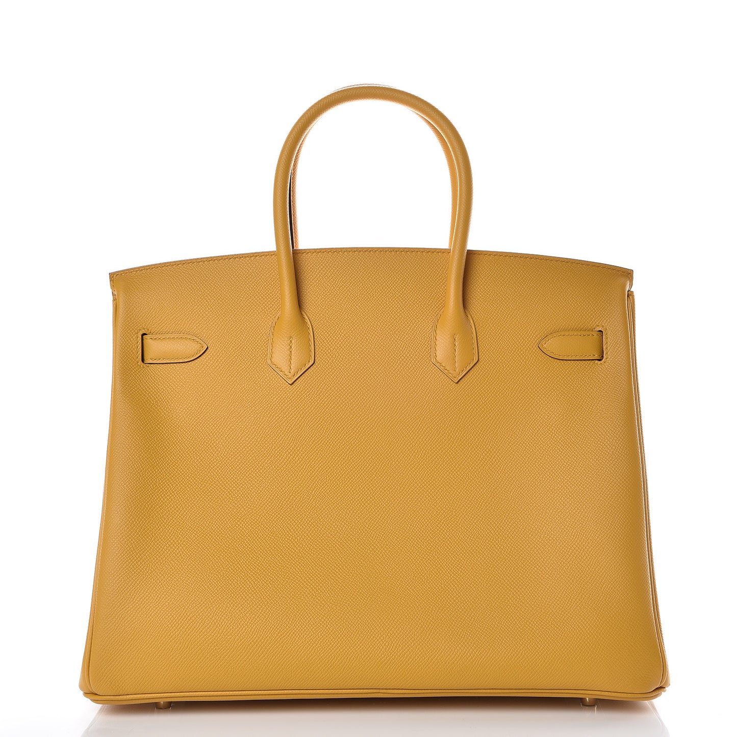 Epsom Birkin 35 Jaune Ambre