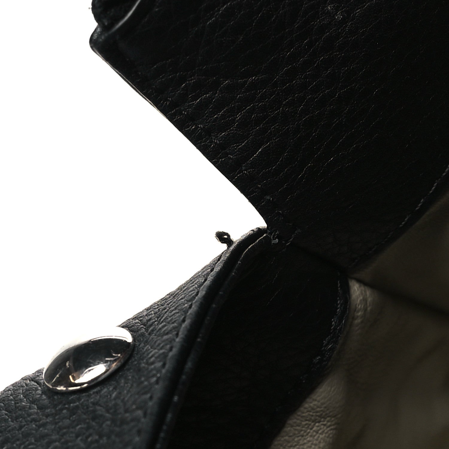 Khaite Pebbled Sport Calfskin Studded Elena Black 11 of 11