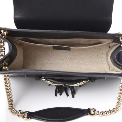 Gucci Guccissima Small Emily Shoulder Bag Black 5 of 13