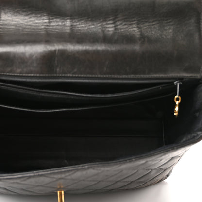 Chanel Lambskin Quilted CC Flap Shoulder Bag Black 5 of 10
