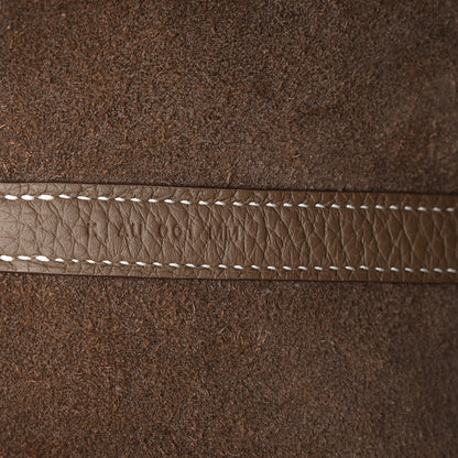 Hermes Taurillon Clemence Picotin Lock 22 MM Etoupe 7 of 10