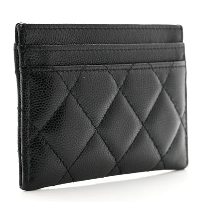 Chanel Caviar Quilted My Everything Card Holder Black 3 of 9