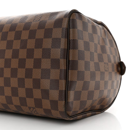 Louis Vuitton Damier Ebene Speedy 30 10 of 12