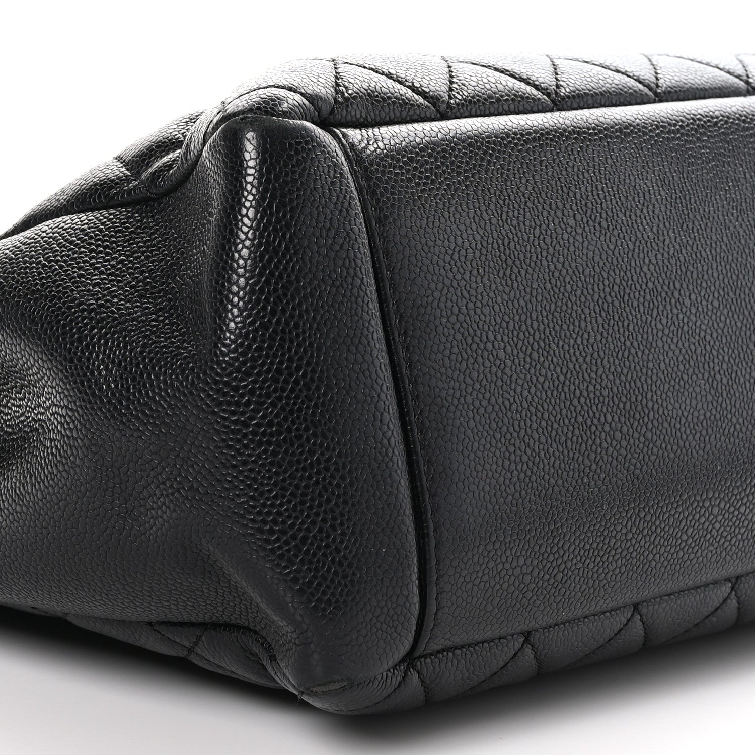Chanel Caviar Quilted Grand Shopping Tote GST Black 9 of 10