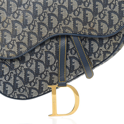 Christian Dior Monogram Saddle Bag Blue 13 of 13