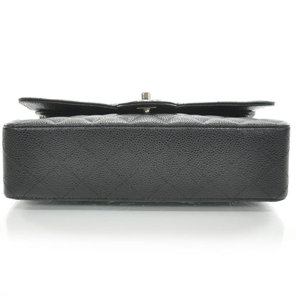 Chanel Caviar Quilted Medium Double Flap Black 4 of 10
