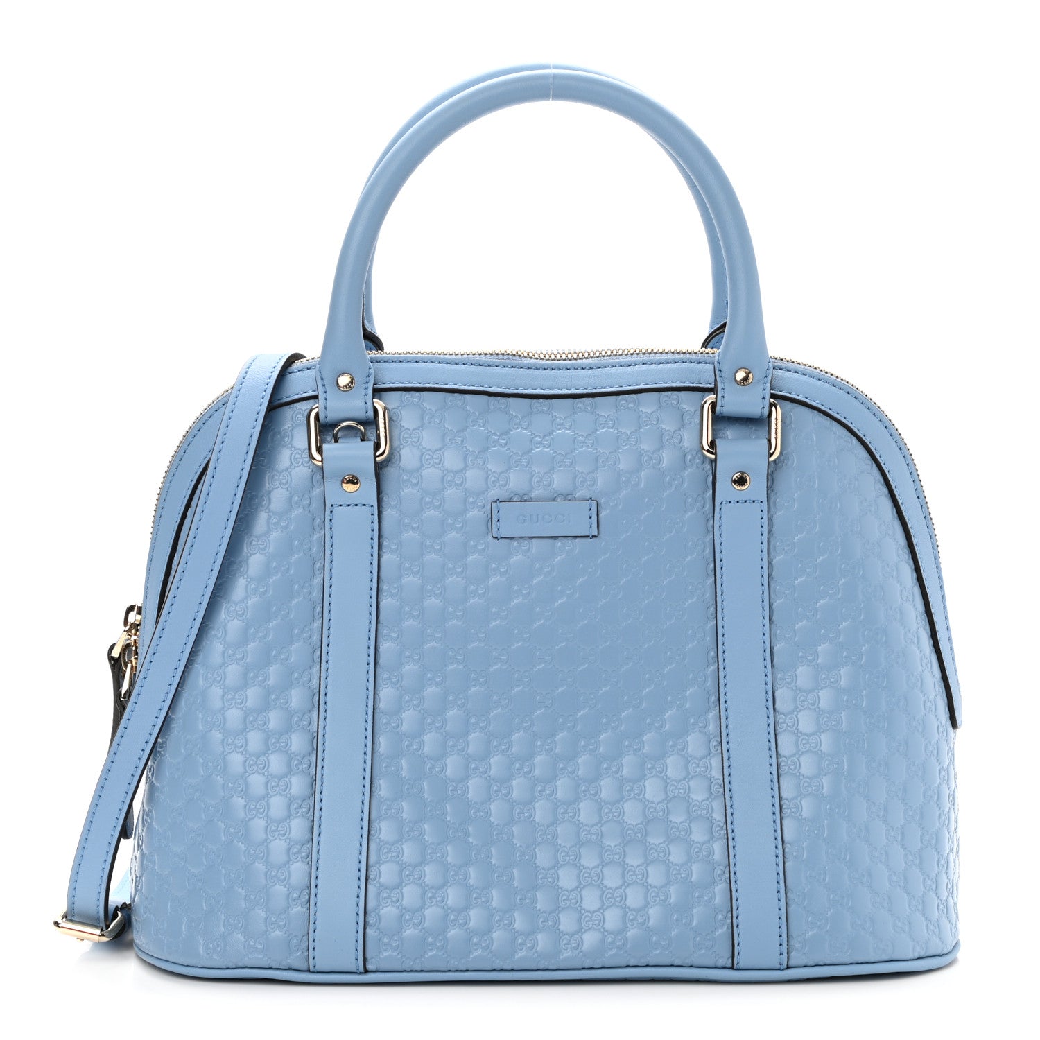 Gucci Microguccissima Medium Dome Bag Mineral Blue 1 of 8