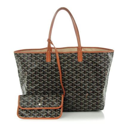 Goyard Goyardine Saint Louis PM Black Gold 1 of 8