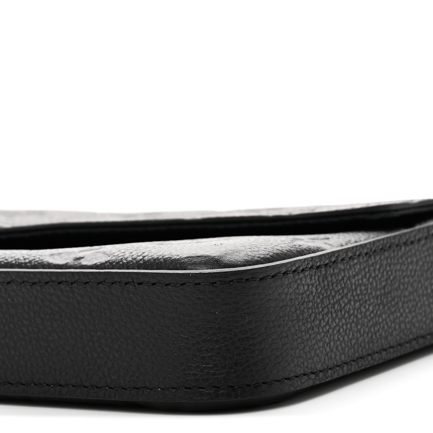 Louis Vuitton Empreinte Pochette Felicie Chain Wallet Black 9 of 10