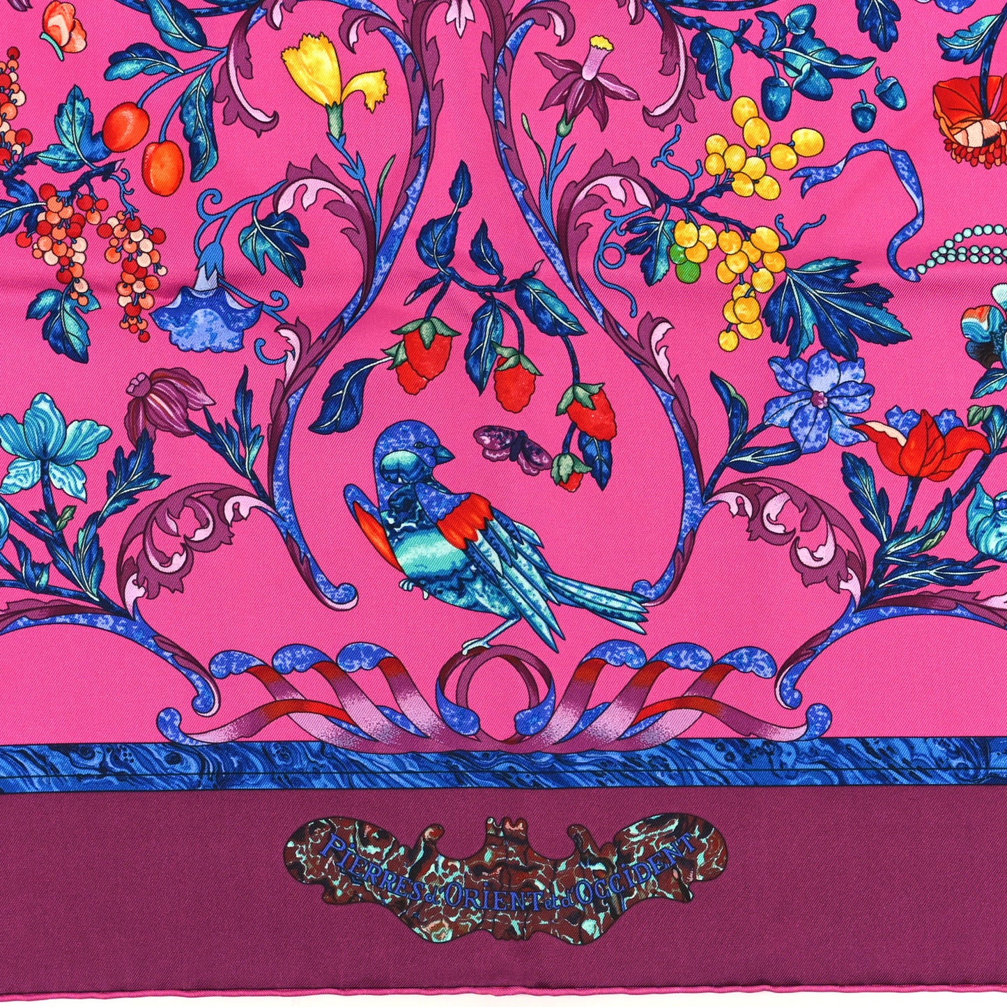 Silk Pierres d'Orient et d'Occident Scarf 90