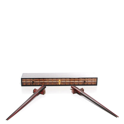 Louis Vuitton Rosewood Monogram Chopsticks With Case 3 of 5