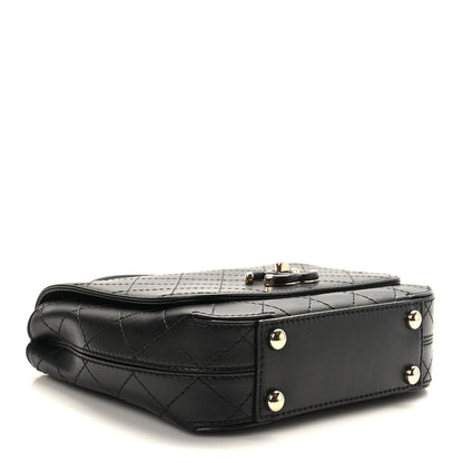 Chanel Calfskin Stitched Small Covered CC Flap Bag Black 4 of 9