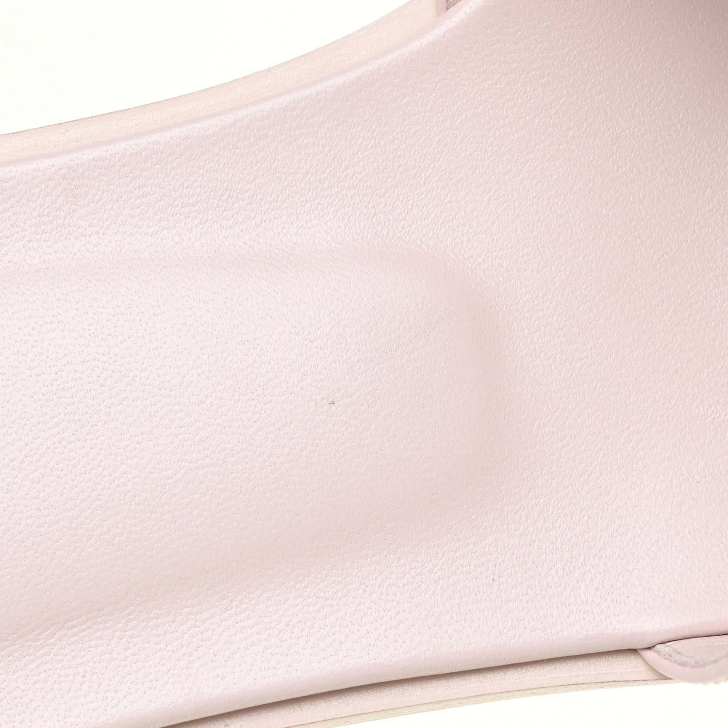 Hermes Box Calfskin Oran Sandals 40 Rose Pale 16 of 17