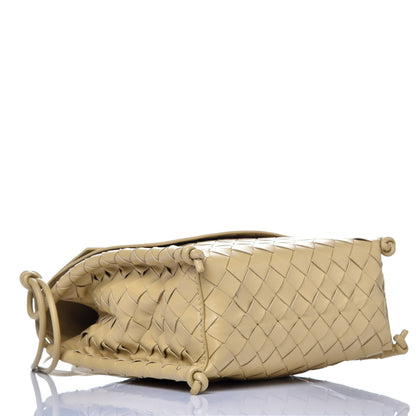 Bottega Veneta Nappa Intrecciato Small Knot Flap Crossbody Tapioca 9 of 10