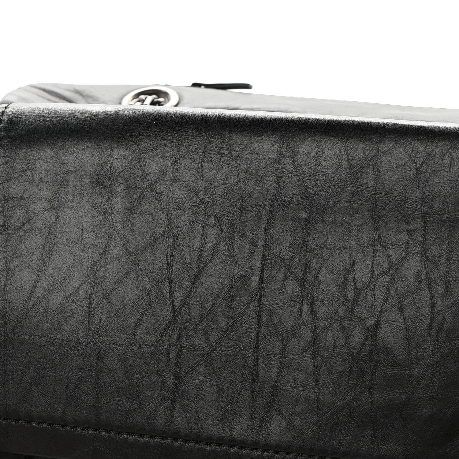Chanel Aged Calfskin Quilted 2.55 Reissue 227 Flap Black 12 of 14