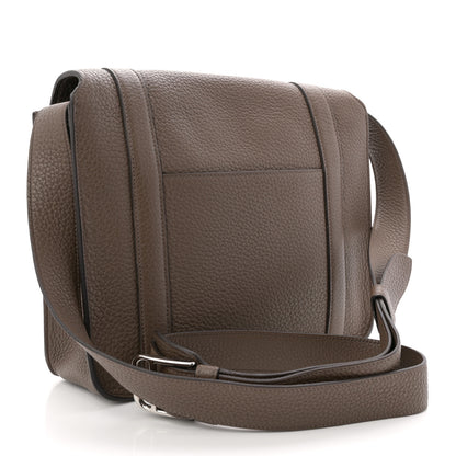 Hermes Taurillon Clemence Steve Caporal Messenger Cacao 3 of 10