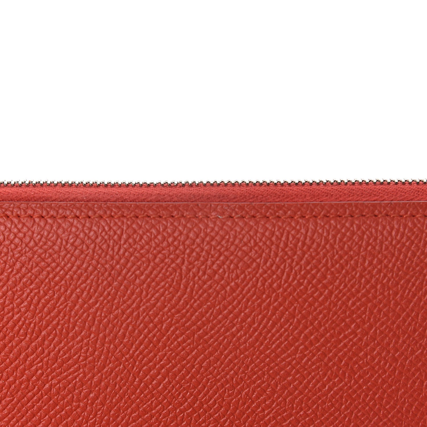 Hermes Epsom Silk'in Wallet Capucine 7 of 10