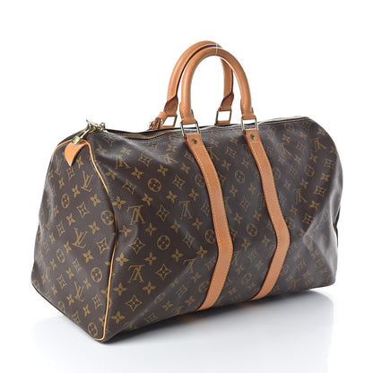 Louis Vuitton Monogram Keepall 45 3 of 12