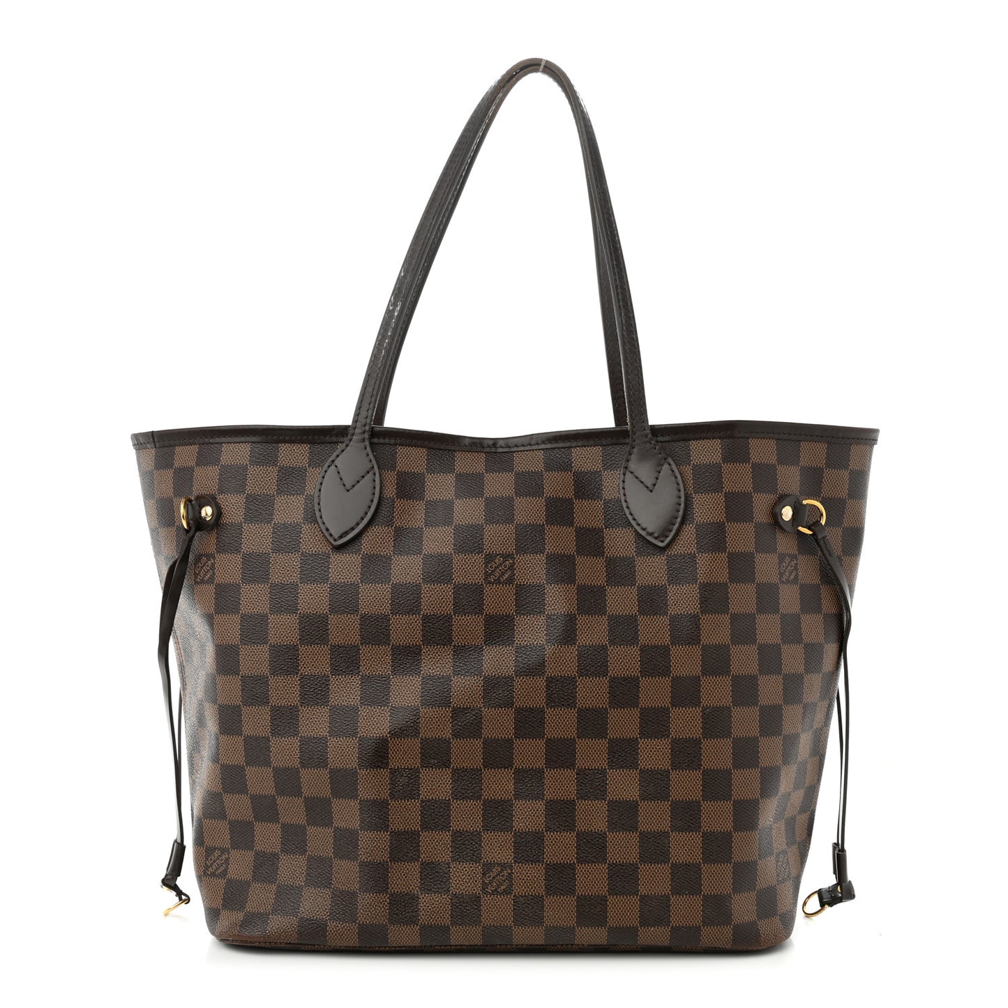 Damier Ebene Neo Neverfull MM Rose Ballerine