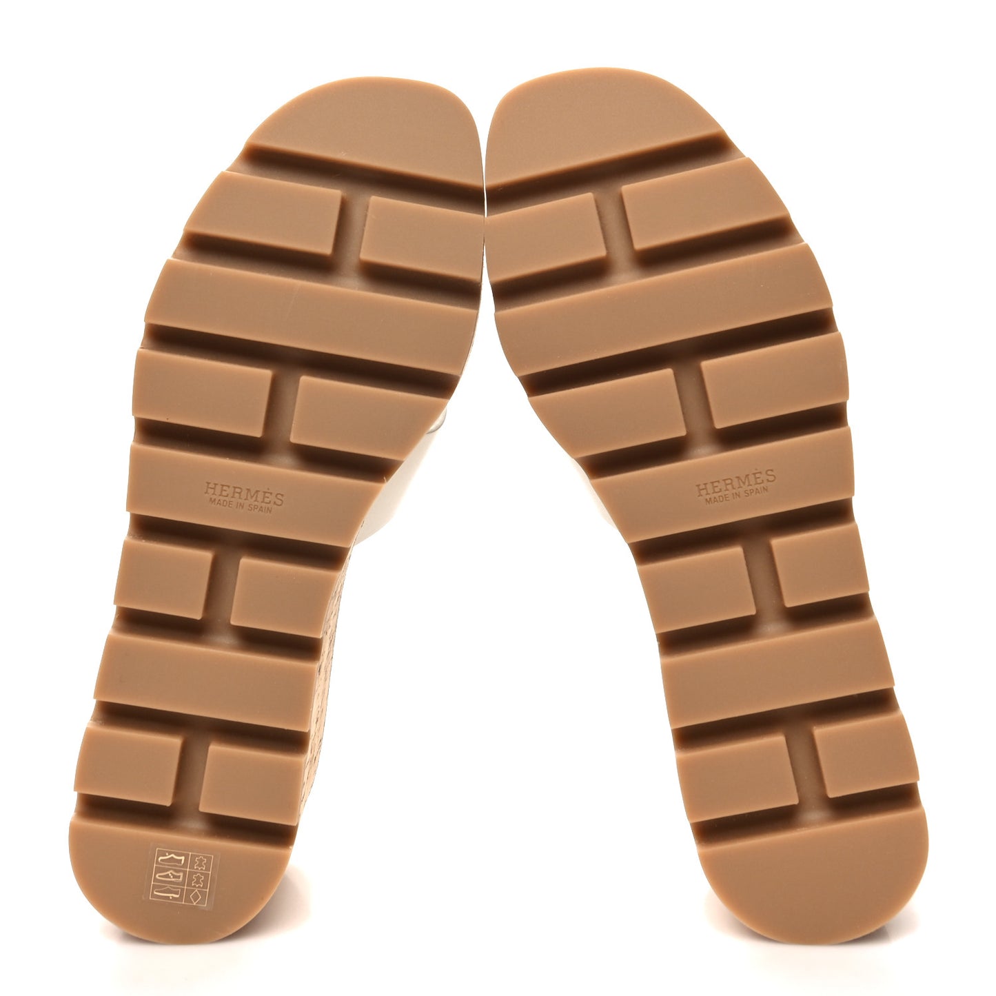 Calfskin Cork Eze 30 Sandals 38 White