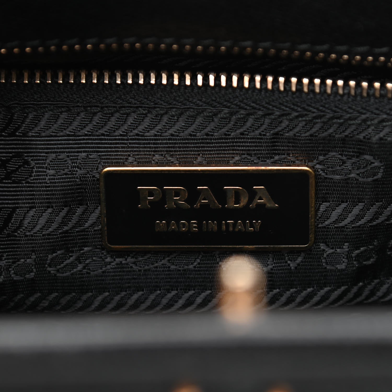 Prada Goatskin Cerniera Doctor Bag Black 6 of 11