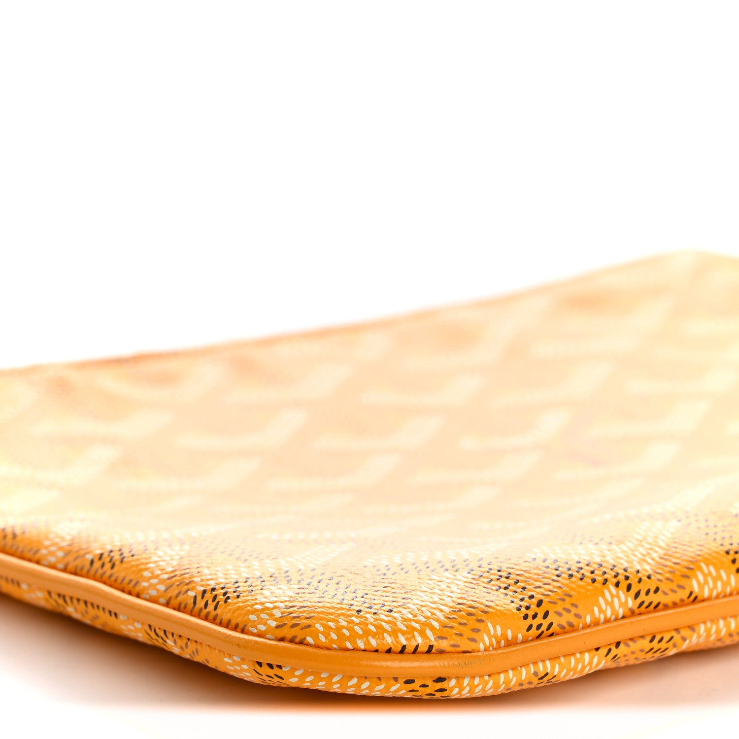 Goyard Goyardine Senat Pochette PM Yellow 9 of 13