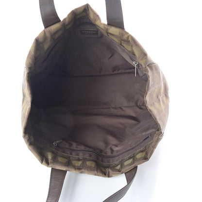 Chanel Nylon Medium Travel Tote Khaki 5 of 15