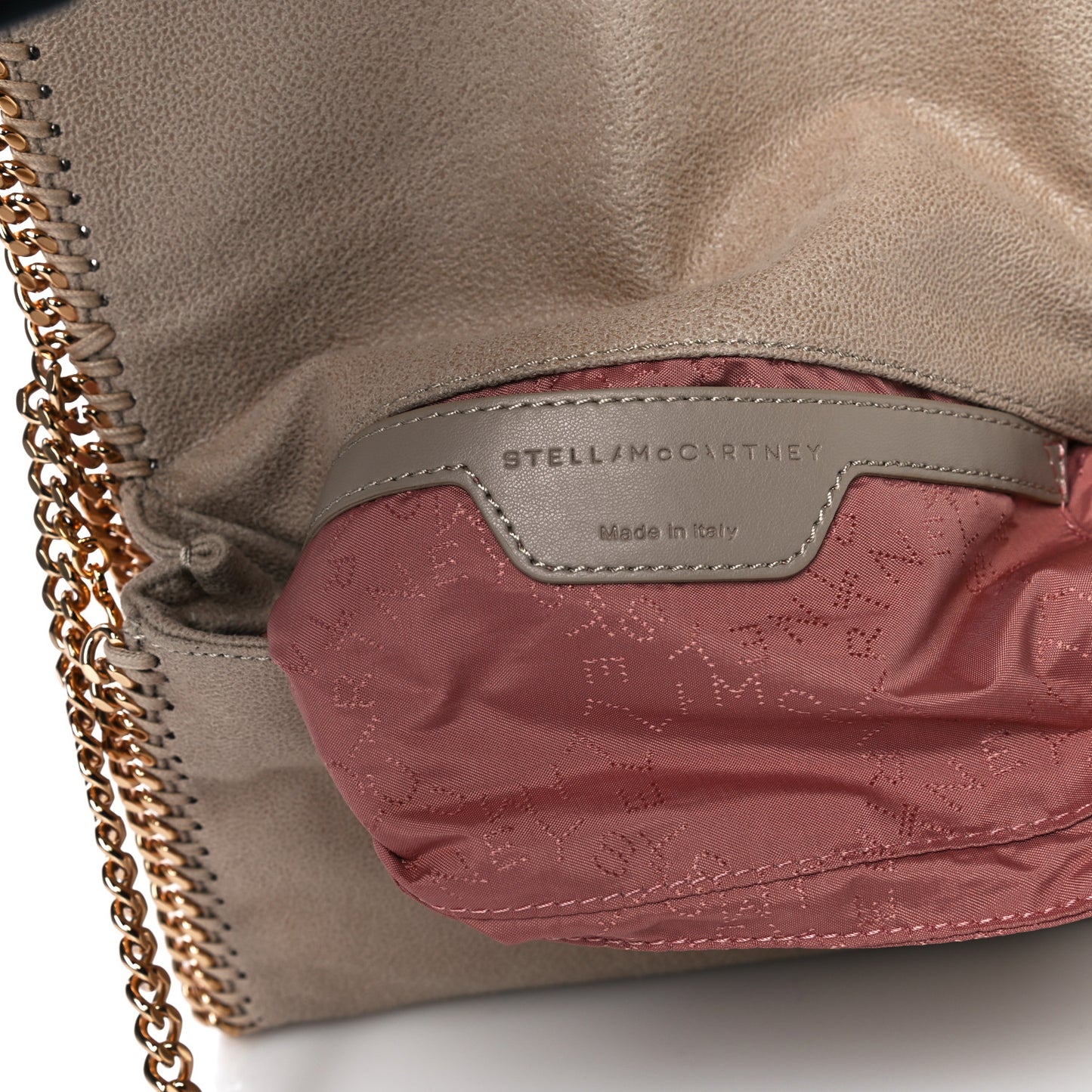 Shaggy Deer Falabella Crossbody Bag Beige