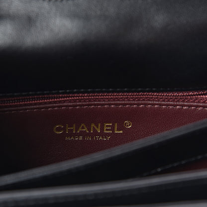 Chanel Lambskin Quilted Small Trendy CC Dual Handle Flap Bag Black 6 of 12