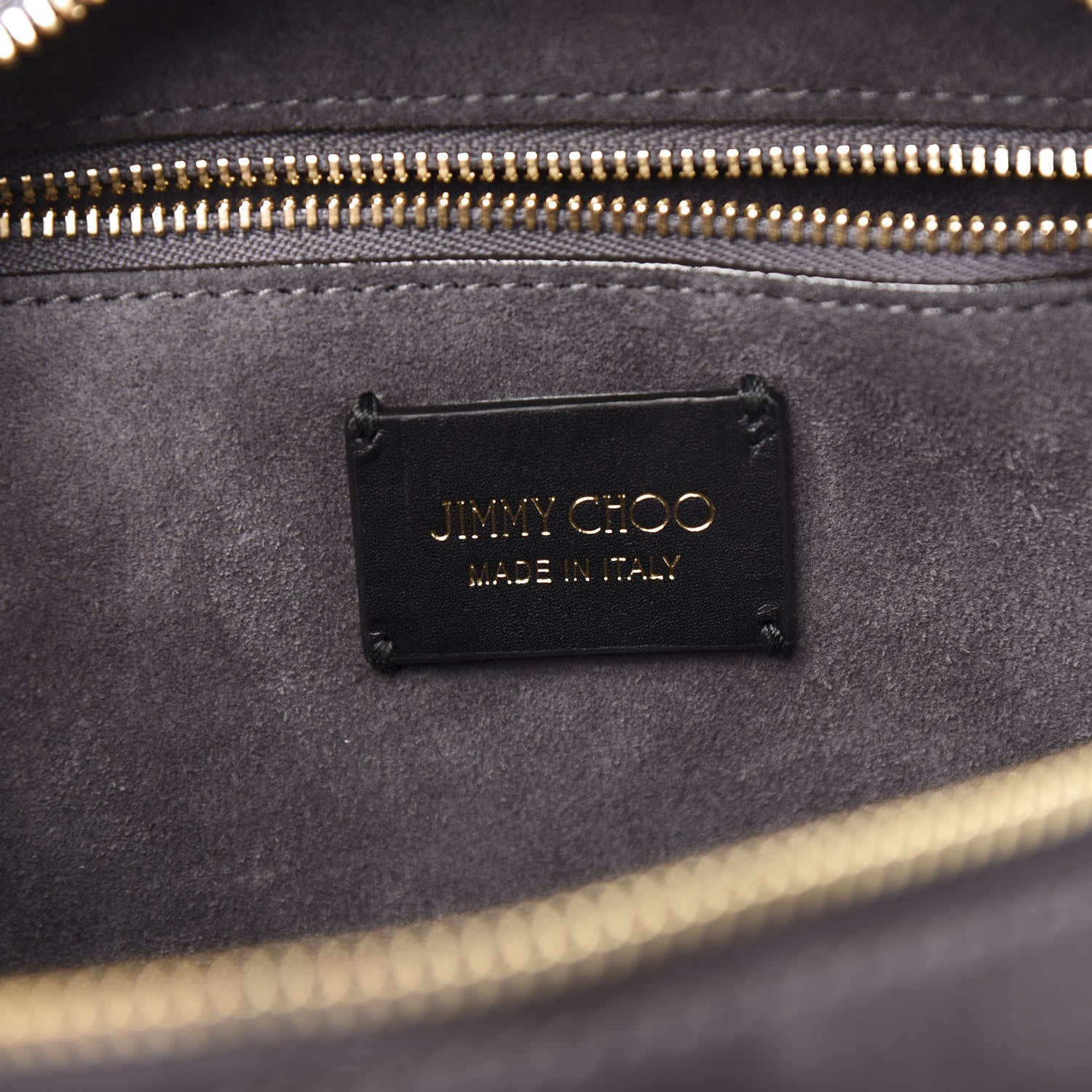 Jimmy Choo Suede Small Varenne Bowling Bag Dusk 7 of 11