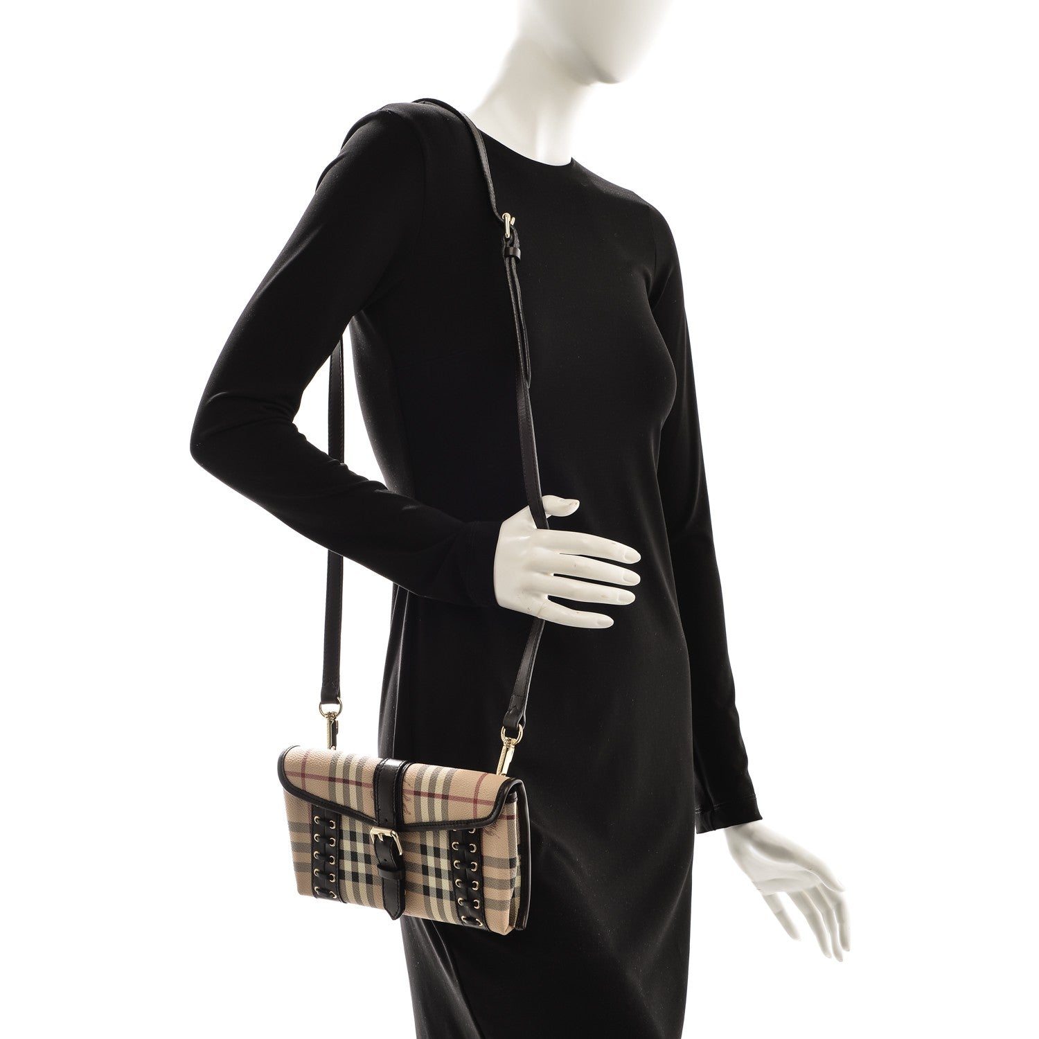 Burberry Haymarket Check Crossbody Bag 2 of 7
