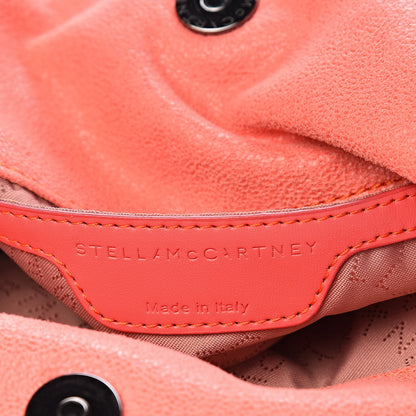 Stella McCartney Shaggy Deer Mini Falabella Fold Over Tote Peony 6 of 10
