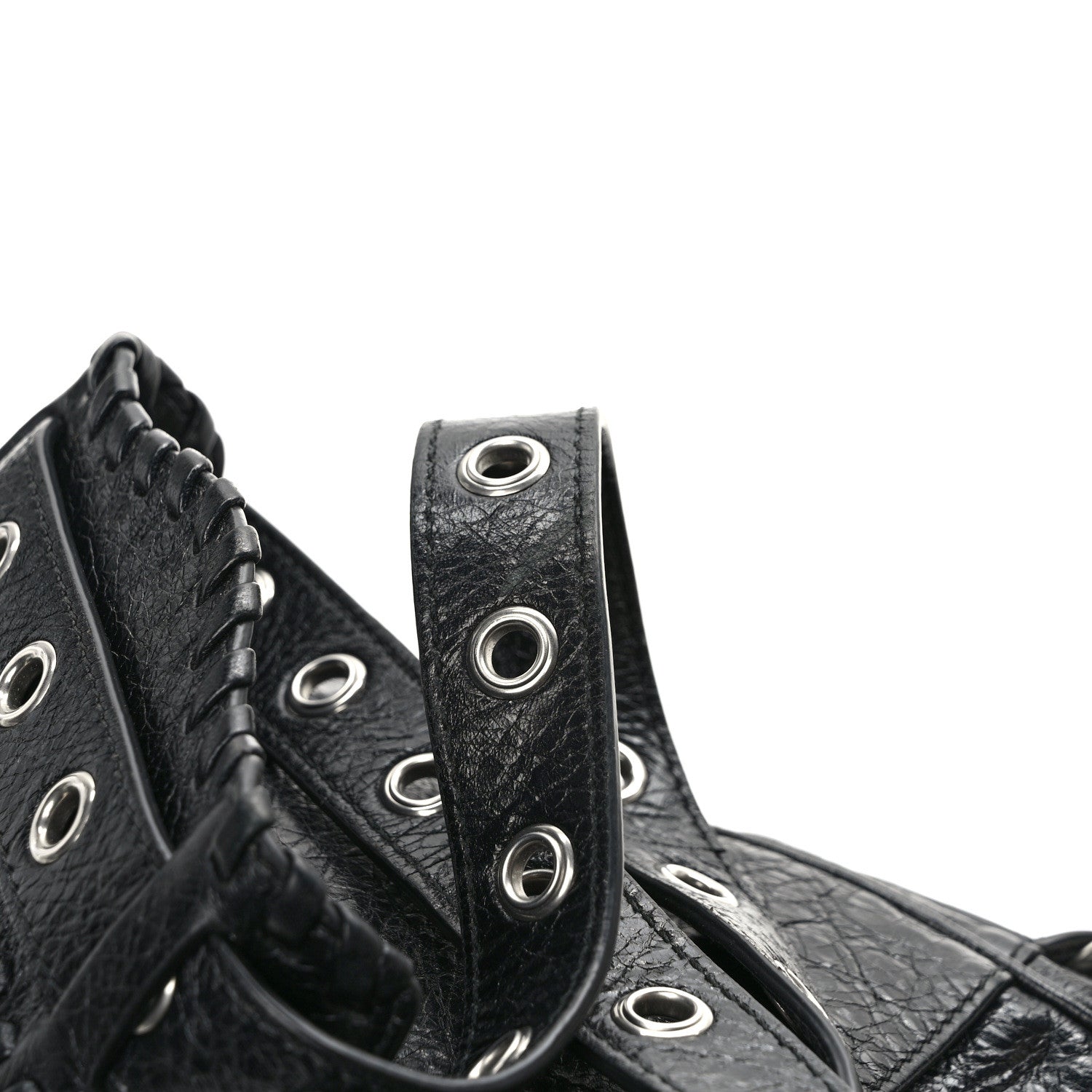 Balenciaga Agneau Arena Le Cagole Crossbody Bag Black 15 of 15