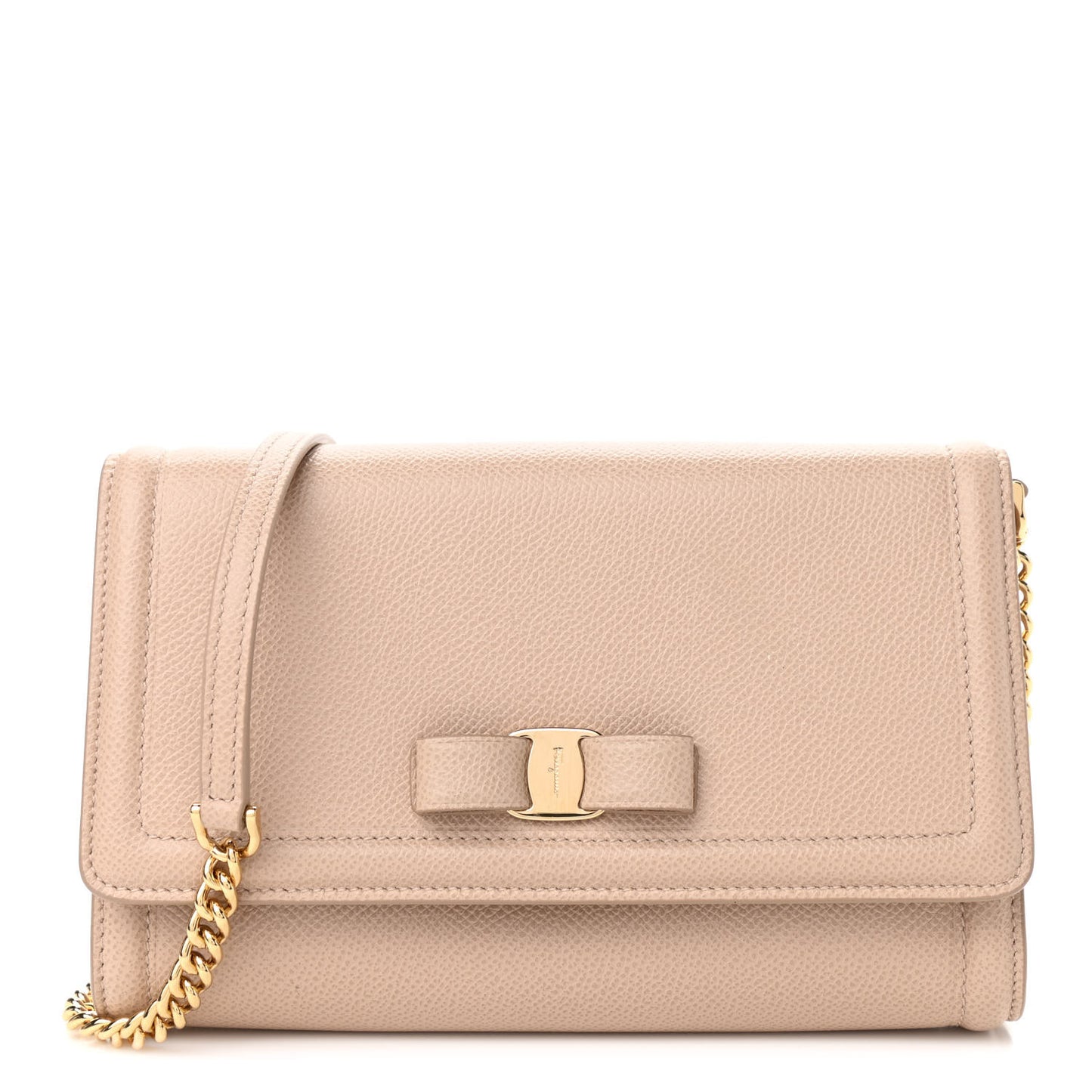 Hammered Calfskin Vara Bow Minibag