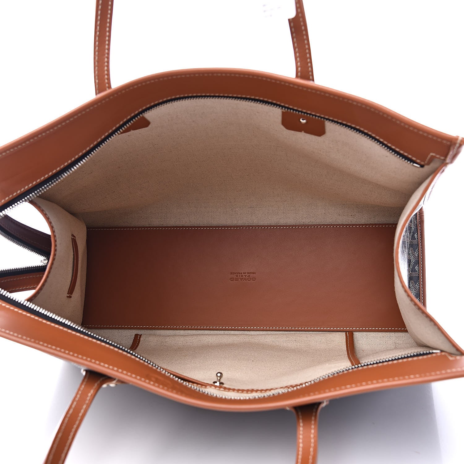 Goyard Goyardine Marquises Tote Black Gold 5 of 10