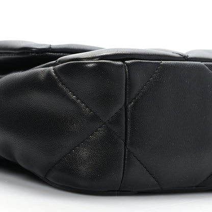 Chanel Lambskin Quilted Medium Chanel 19 Flap Black 8 of 9