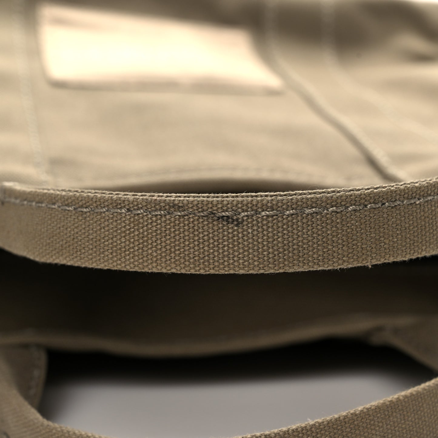 Cotton Canvas Medium The Traveler Tote Bag Slate Green