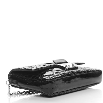 Christian Dior Patent Cannage New Lock Pouch Black 3 of 11
